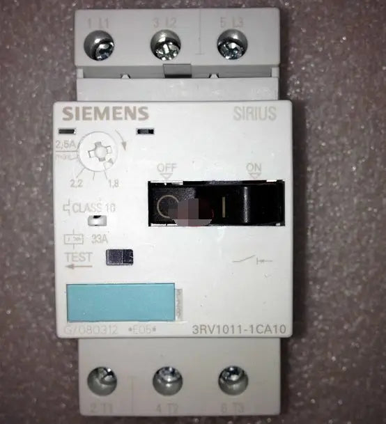 3RV1011-1CA10 3RV10 11-1CA10 1.8-2.5A New Siemens Circuit Breaker free shipping