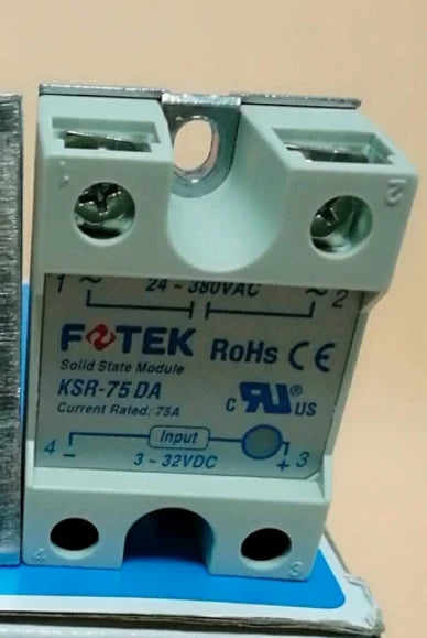 1pc FOTEK KSR-75DA Solid state relay free shipping