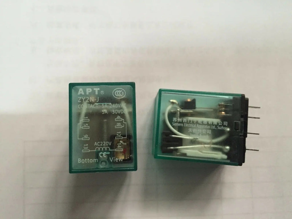 New Siemens ZY2N-J AC 220V Small intermediate relay free shipping
