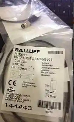 BALLUFF BES 516-3005-G-E4-C-S49-00,3 Proximity Switch NEW