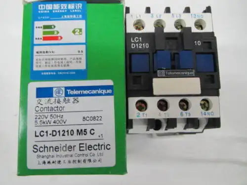 New Schneider LC1-D1210M5C AC220V Ac contactor free shipping