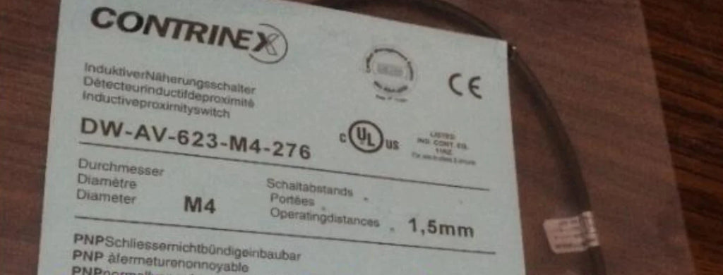 DW-AV-623-M4-276 DWAV623M4276 Contrinex NEW IN BOX