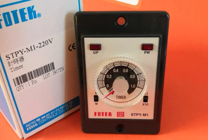 1pc FOTEK STPY-M1-220V Time relay free shipping