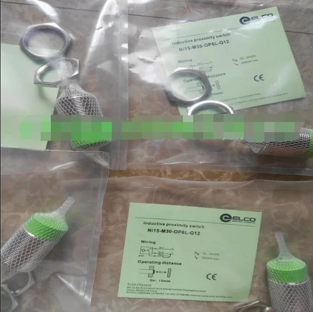 New   ELCO  Ni15-M30-OP6L-Q12  Ni15-M30-0P6L-Q12 Proximity switch  free shipping