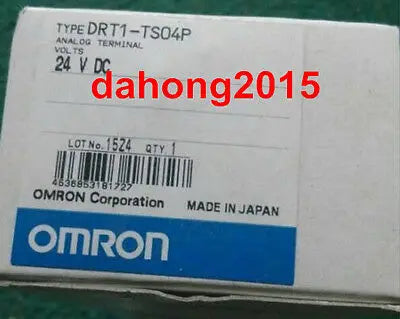 New In Box Omron temperature control module DRT1-TS04P