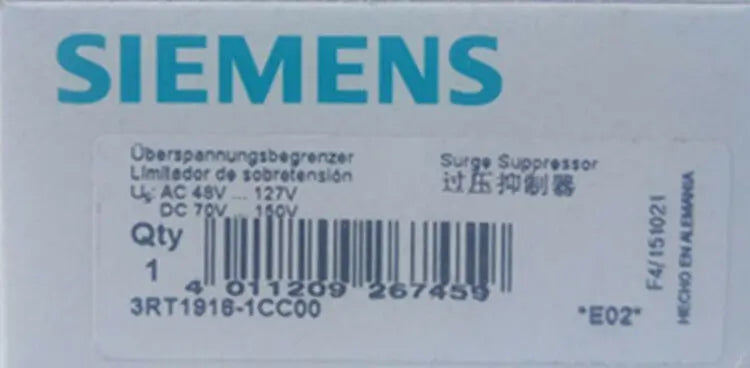 1PC  NEW   SIEMENS   3RT1916-1CC00   free shipping
