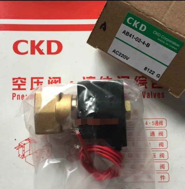 1PC  NEW  CKD  AB41-02-4-B-AC220V  AB41-02-4-B  AC220V  free  shipping