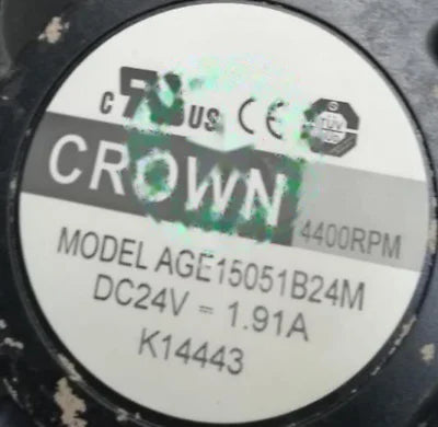 1pc fan new AGE15051B24M AGE15051B24J 24V 1.91A CROWN