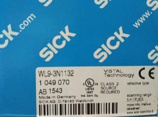 WL9-3N1132 WL93N1132 1PC New SICK Photoelectric Switch free ship