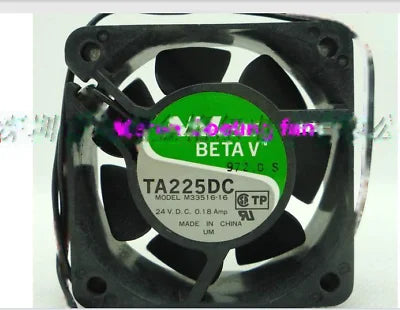 1pc fan new TA225DC M33516-16 24V 0.18A Nidec 606025