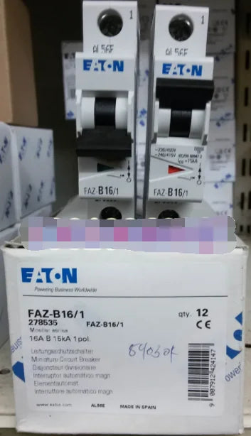 1PC  NEW   EATON  MOELLER  FAZ-B16/1 16A  1P   free shipping