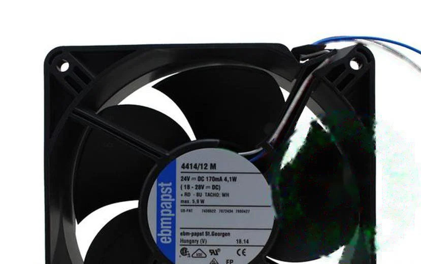 1pc new fan 4414/12M DC24V ebmpapst 120*120*38 freeship