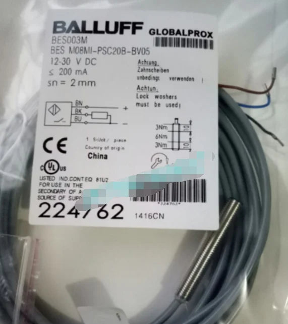 BES M08MI-PSC20B-BV05 1PC NEW BALLUFF Proximity Switch Sensor free ship