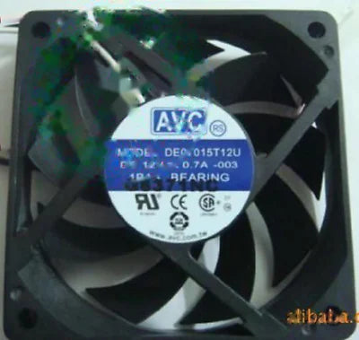 1pc fan new DE07015T12U DE07015R12U DA07015B12U 12V AVC