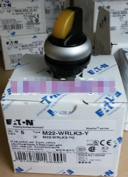 1PC NEW EATON MOELLER M22-WRLK3-Y free shipping