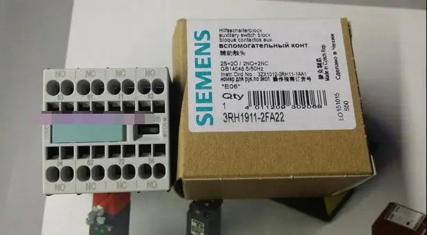 1pc 3RH1911-2FA22 NEW SIEMENS AUXILIARY CONTACT free shipping