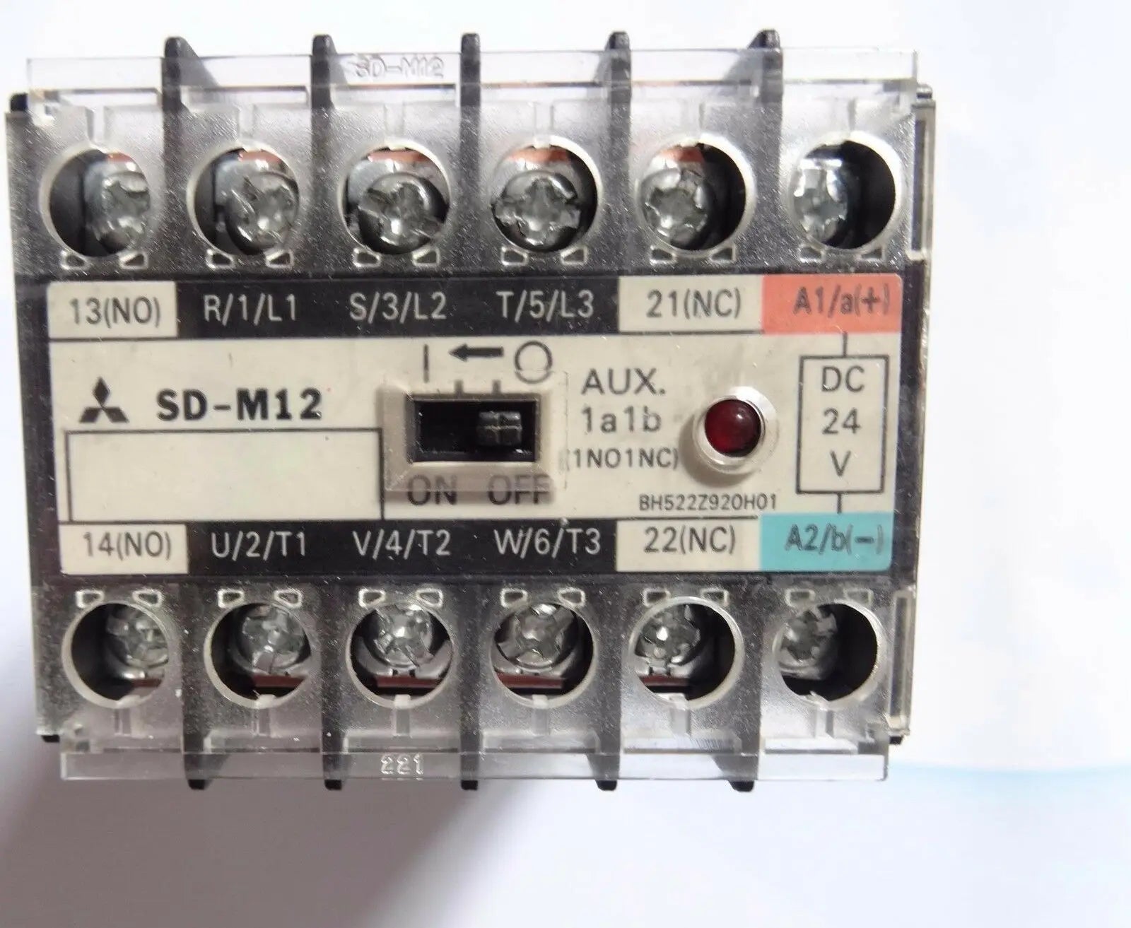 New  Mitsubishi  SD-M12  DC24V  Dc contactor free shipping