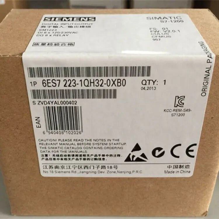 New  Siemens 6ES7 223-1QH32-0XB0  6ES7223-1QH32-0XB0  Module free shipping