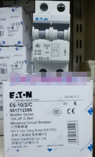 1PC NEW EATON MOELLER E6-10/2/C free shipping