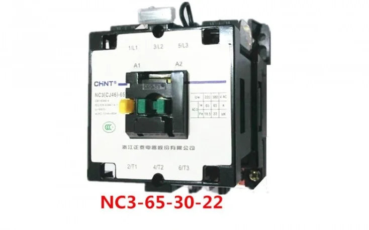 New  CHNT AC contactor  NC3(CJ46)-65-30-22  220V 380V   free shipping