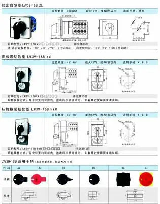 1pc new LW39 16A LW39-16CYS-6KC-202A/2 SIEMENS
