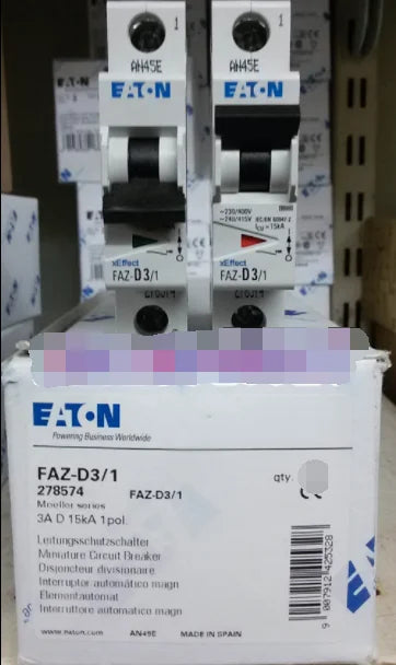 1PC  NEW   EATON  MOELLER   FAZ-D3/1    free shipping