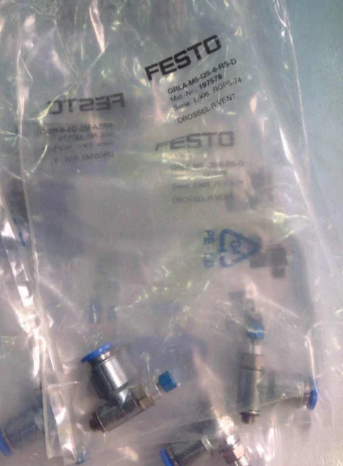 GRLA-M5-QS-6-RS-D 197578 1PCS NEW FESTO way throttle free ship