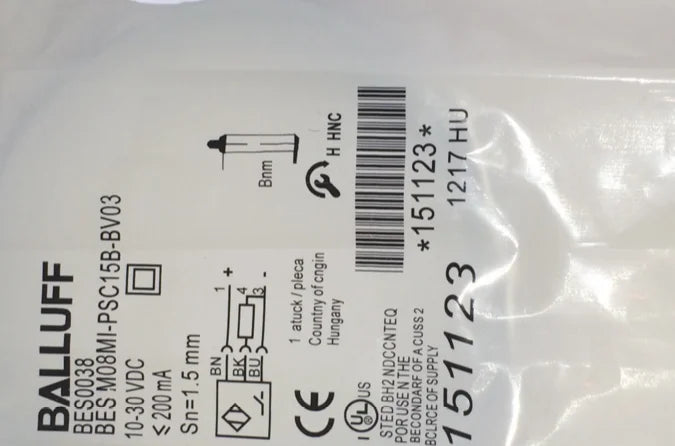 BES M08MI-PSC15B-BV03 1PC NEW BALLUFF Proximity Sensor free ship