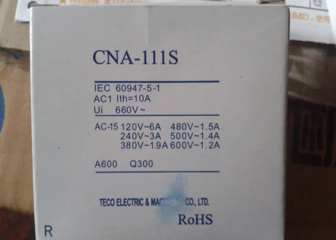 CNA-111S CNA111S 1PCS NEW TECO Ac contactor free shipping