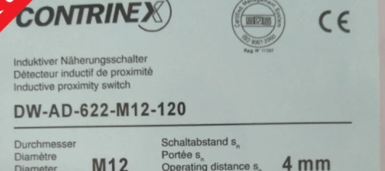 DW-AD-622-M12-120 DWAD622M12120 Contrinex NEW IN BOX