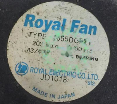 1pc fan new TYPE T655DG T655DGF21 200V 43/40W RoyalTOYO