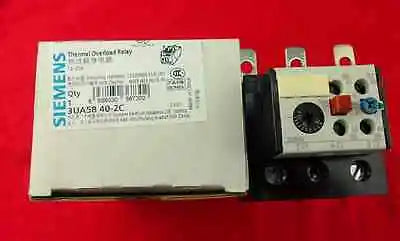 3UA5840-2C 3UA58 40-2C 1PC NEW SIEMENS Thermal Overload Relay 16-25A free ship