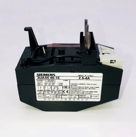 1pc      Siemens   3UA5540-1E  2.5-4A   Thermal  relay   free shipping