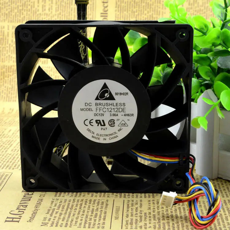 1pc DELTA 12CM 12v 2.4A  FFC1212DE free shipping