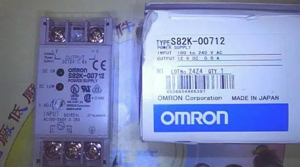 S82K-00712 S82K 00712 New IN BOX OMRON switching power supply free shipping