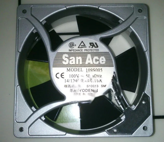 1pc new fan 109S005 100V 14W/12W SANYO 120*120*38MM freeship
