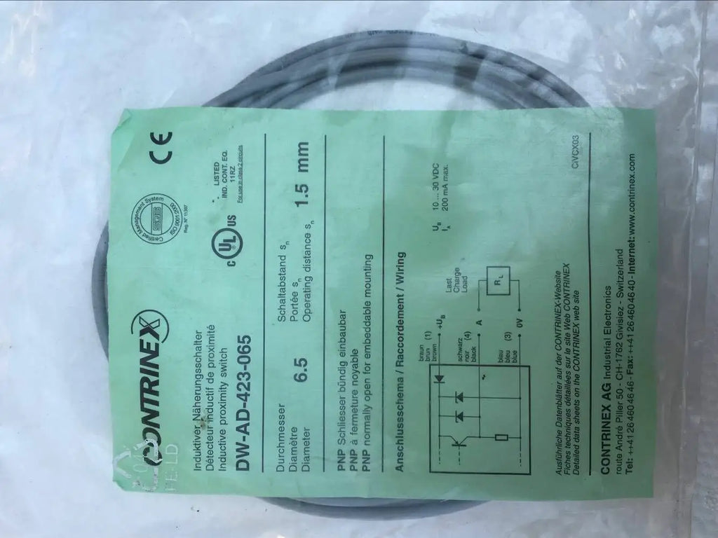 Mew  CONTRINEX  DW-AD-423-065  sensor  free shipping