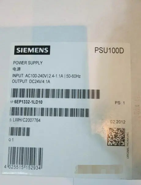 6EP1332-1LD10 6EP13 32-1LD10 1PC NEW IN BOX Siemens free shipping