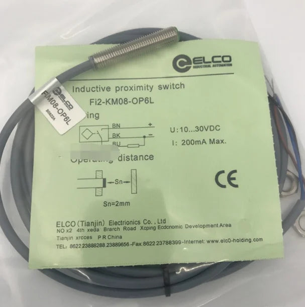 New ELCO FI2-KM08-OP6L Proximity switch sensor free shipping
