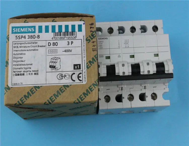 1pc      Siemens   3PD 80A  5SP4380-8  circuit breaker  free shipping