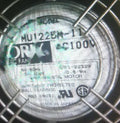 1pc new fan MU1225M-11 AC100V 10.5/9W ORIX 12025 freeship