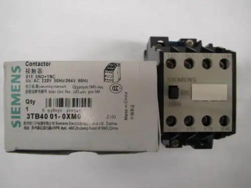 New SIEMENS 3TB4001-0XM0 AC220V Ac contactor free shipping