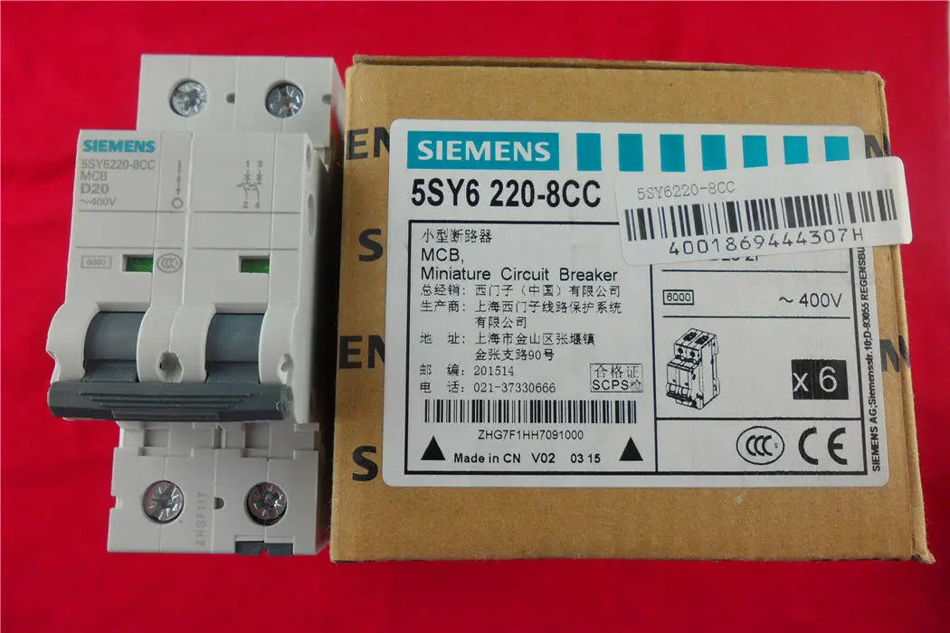 1pc      Siemens  5SY6220-8CC   circuit breaker  free shipping