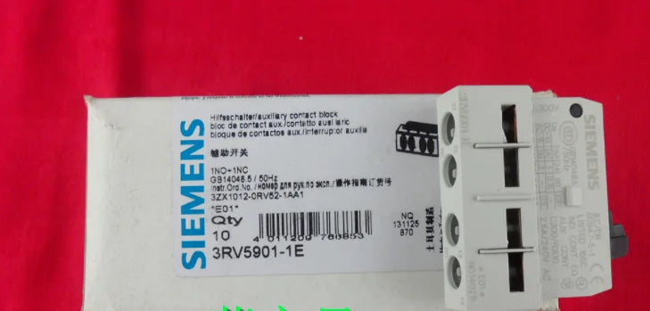 1pc     Siemens  3RV5901-1E  Auxiliary contact  free shipping