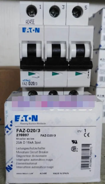1PC NEW EATON MOELLER FAZ-D20/3 free shipping