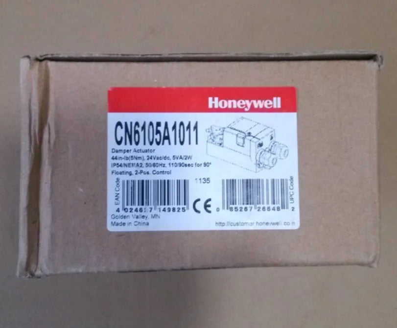 CN6105A1011 Damped Valve Actuator HONEYWELL NEW