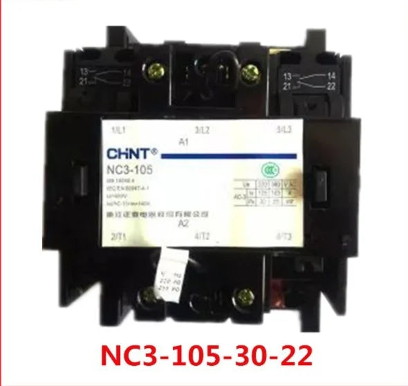 New  CHNT AC contactor  NC3(CJ46)-105-30-22 220V 380V  free shipping