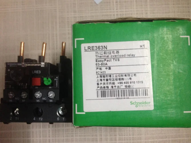 1PC LRE363N 63-80A  New Schneider Thermal overload relay free shipping