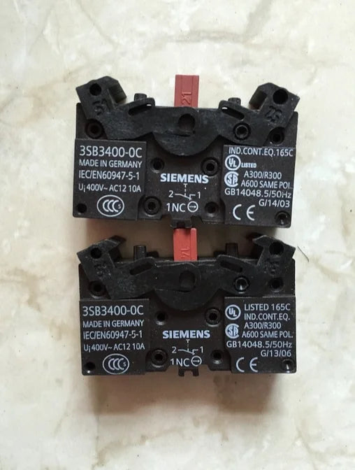 3SB3400-0C 3SB34 00-0C 1 PCS new Siemens pushbutton contacts free shipping