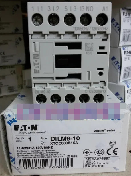 1PC NEW EATON MOELLER DILM9-10 110V50,120V60Hz free shipping